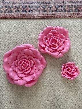 Foam Flower Wall Decor